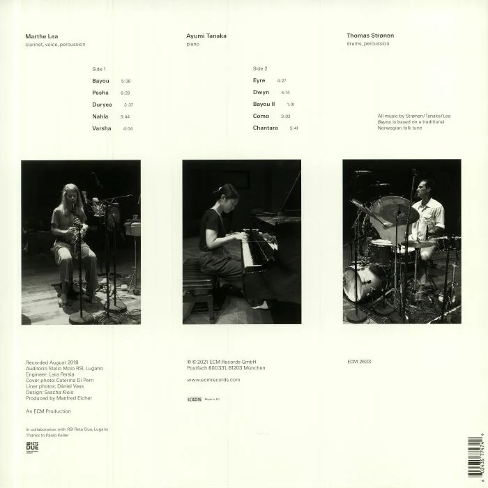 Back cover — Thomas STRONEN / AYUMI TANAKA / MARTHE LEA — Bayou