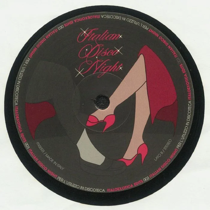 Обратная сторона обложки — ITALOEXOTICA — Italian Disco Night