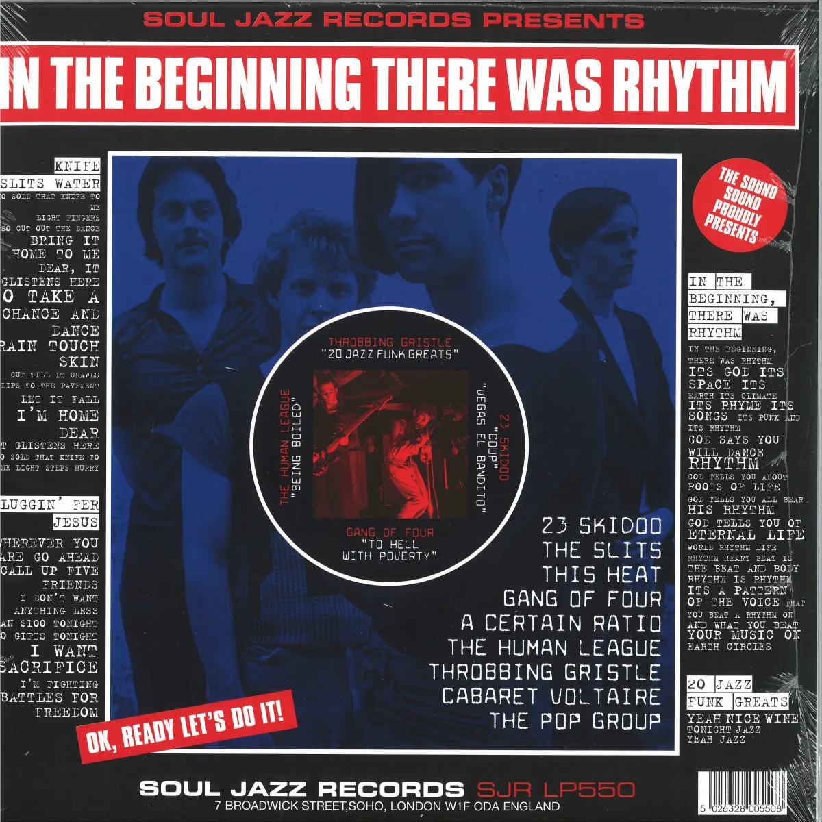 Various — In The Beginning There Was Rhythm 2x12"