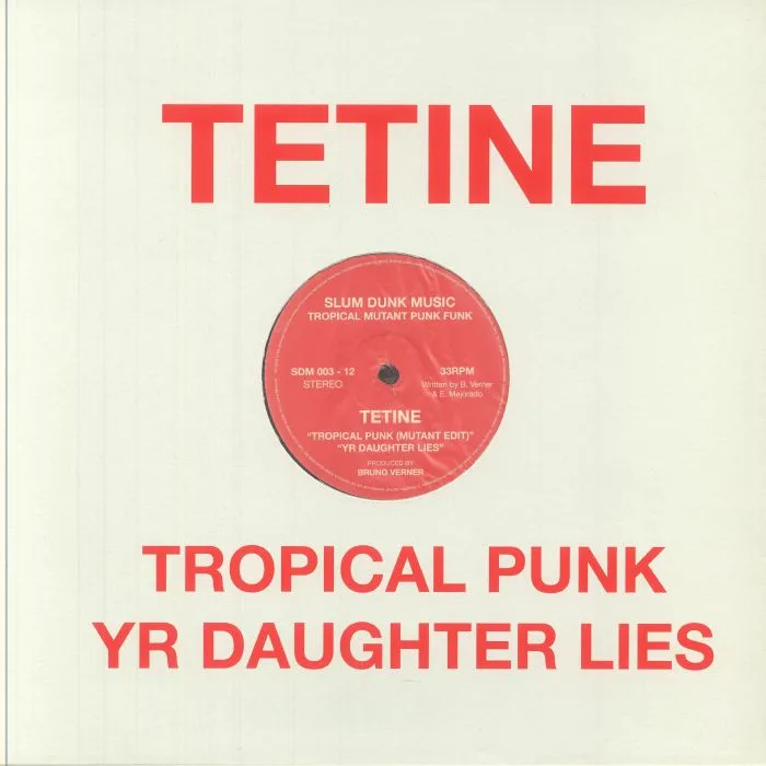 Front cover — TETINE — Tropical Mutant Punk Funk (reissue)