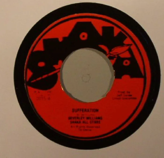 Beverley WILLIAMS / SHAKA ALL STARS — Sufferation