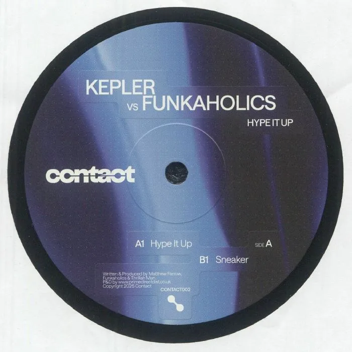 Back cover — KEPLER vs FUNKAHOLICS — Hype It Up