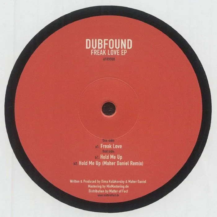 Dubfound, Maher Daniel — Freak Love EP