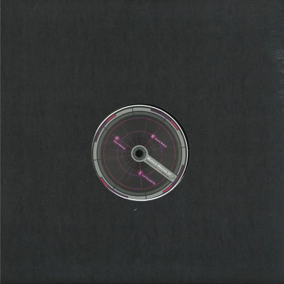 Front cover — Instinct Luv — Musica Macina EP