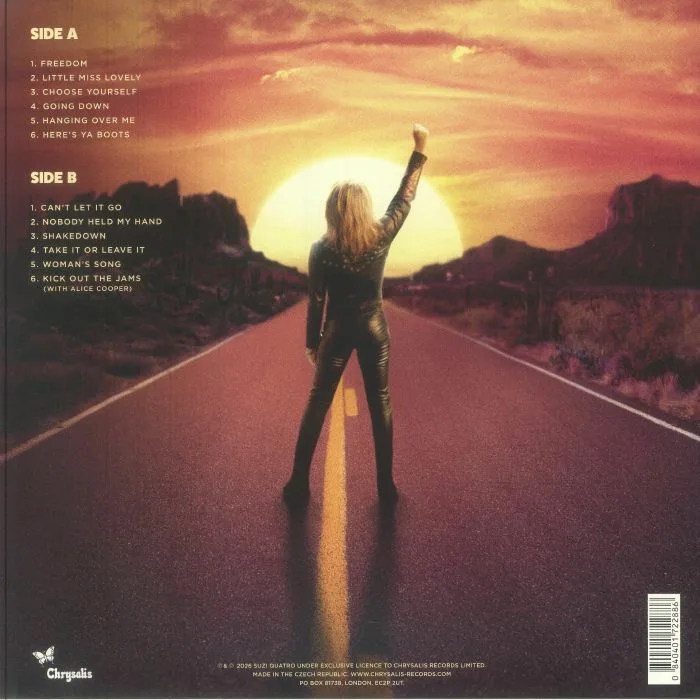 Back cover — Suzi QUATRO — Freedom