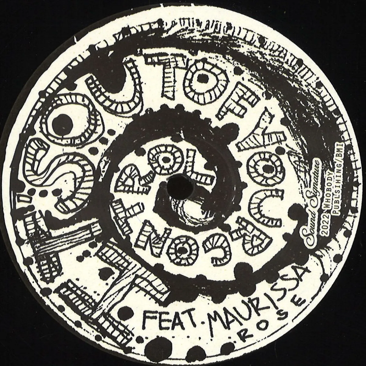 Лицевая сторона обложки — Theo Parrish — It's Out Of Your Control EP