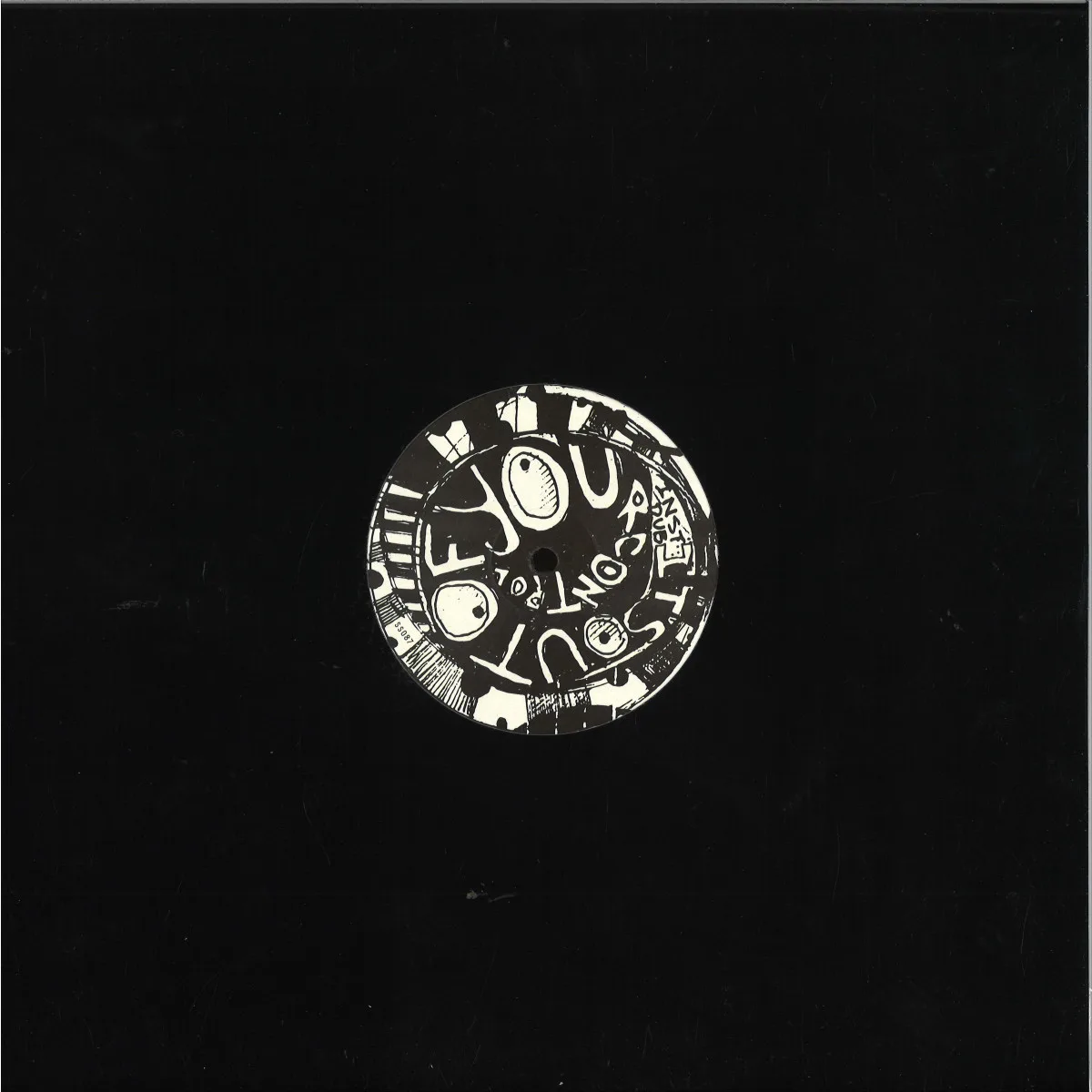 Обратная сторона обложки — Theo Parrish — It's Out Of Your Control EP