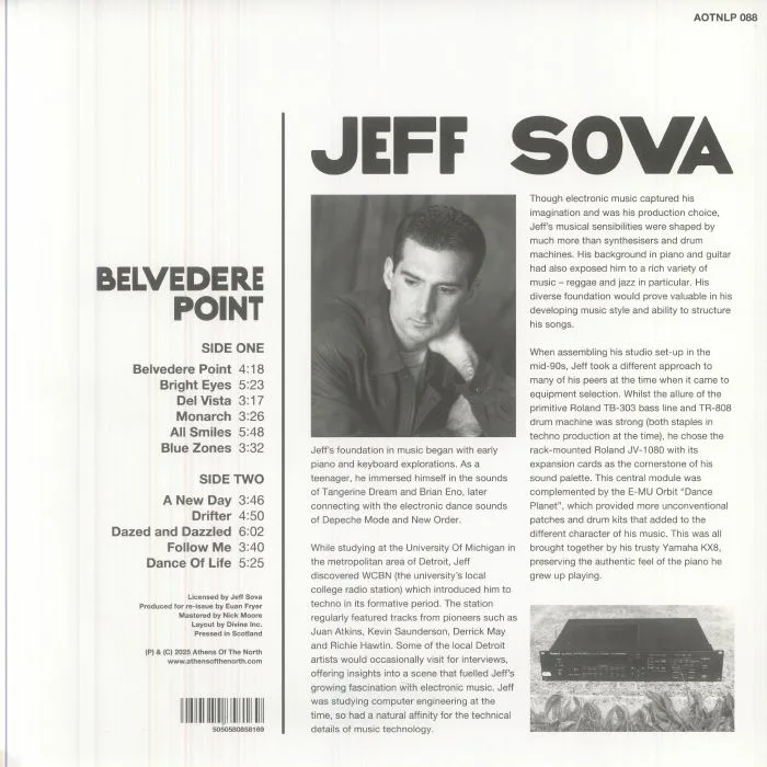 Back cover — Jeff SOVA — Belvedere Point