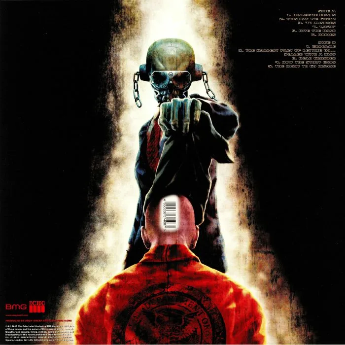 Back cover — MEGADETH — Endgame (reissue)