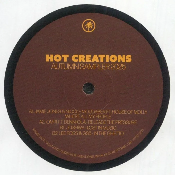 Обратная сторона обложки — Jamie JONES / NICOLE MOUDABER / OMRI / JOSHWA / LEE FOSS / GS5 — Hot Creations Autumn Sampler 2025