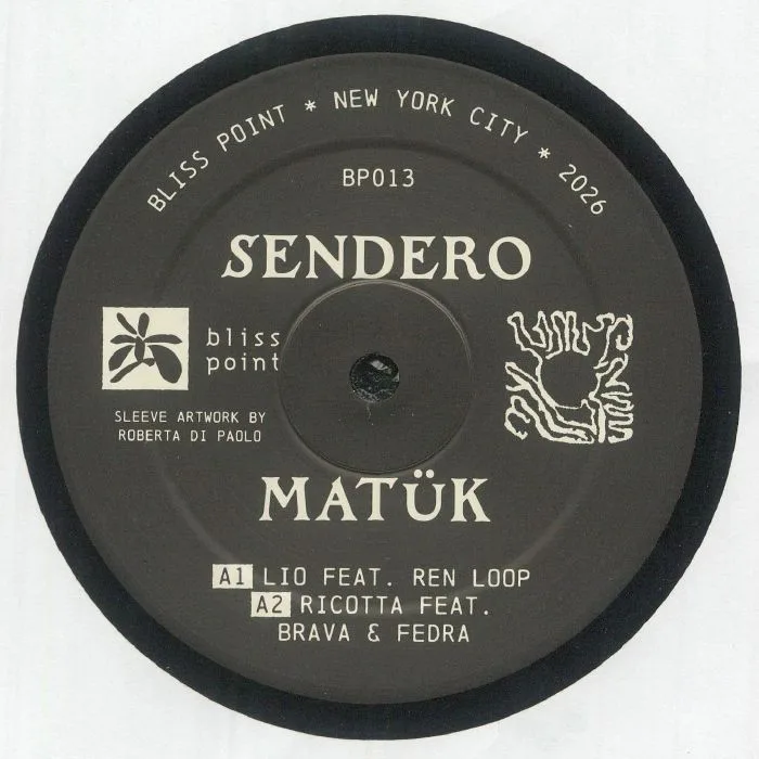 Front cover — MATUK — Sendero EP