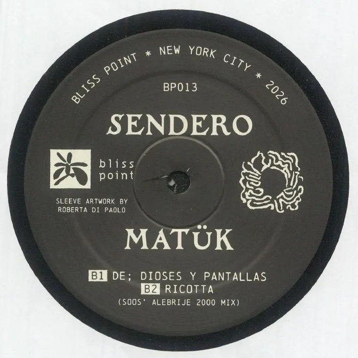 Back cover — MATUK — Sendero EP