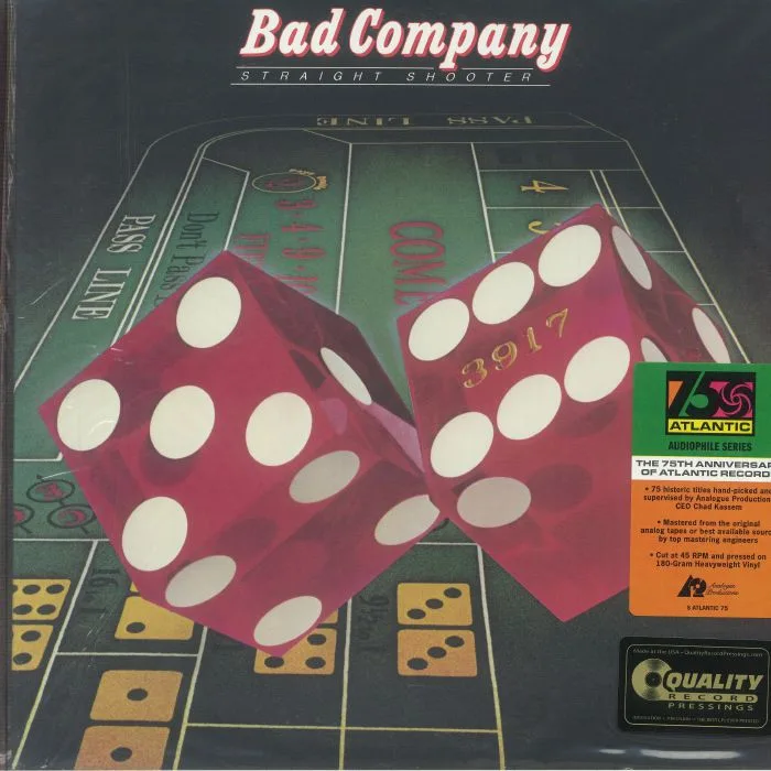 BAD COMPANY — Straight Shooter (remastered)