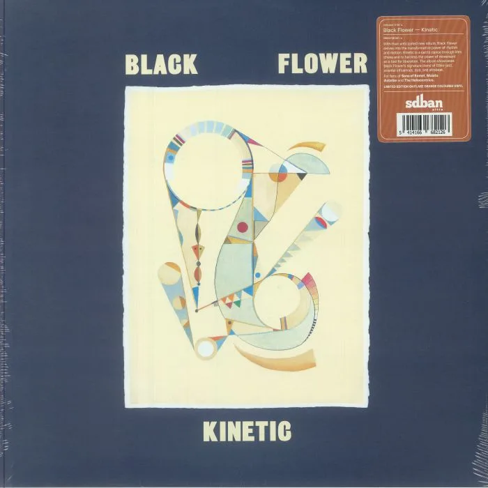 Лицевая сторона обложки — BLACK FLOWER — Kinetic