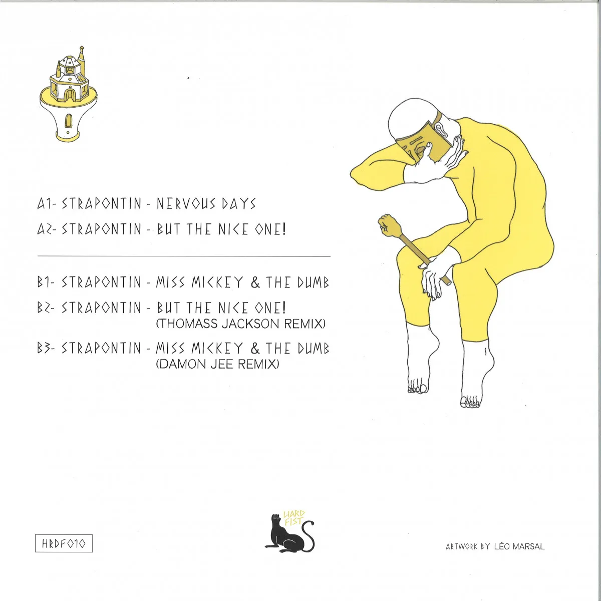 Обратная сторона обложки — Strapontin — THE END OF LOGIC EP