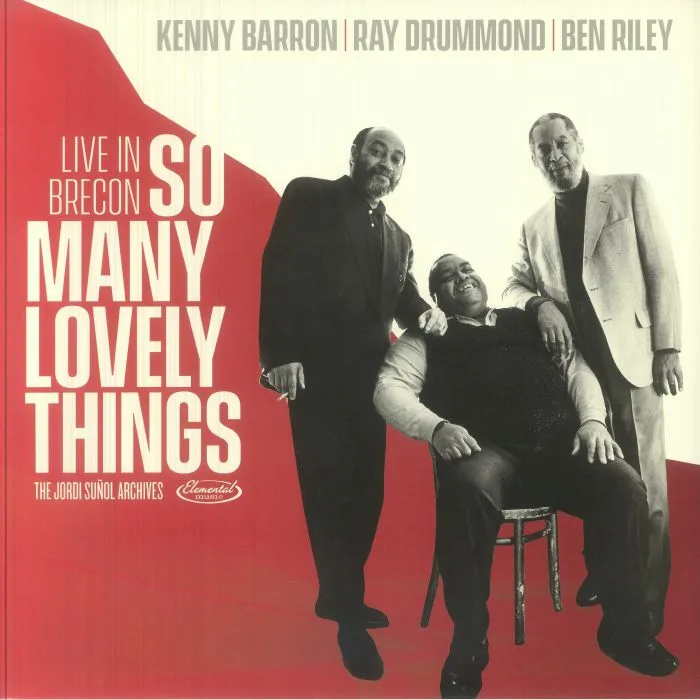 Лицевая сторона обложки — Kenny BARRON / RAY DRUMMOND / BEN RILEY — So Many Lovely Things: Live In Brecon (Deluxe Edition)