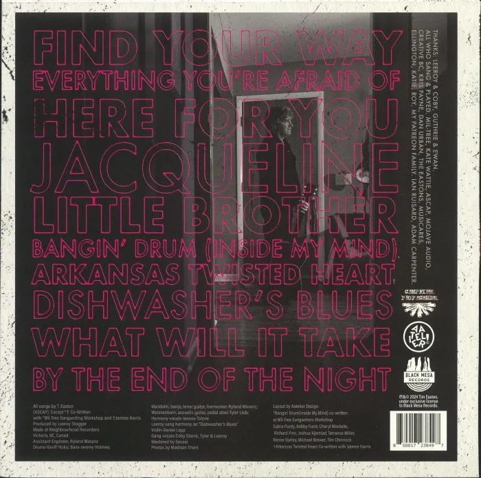 Back cover — Tim EASTON — Find Your Way