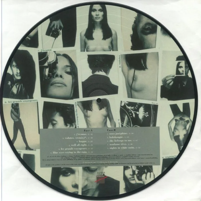 Back cover — BASHUNG — Osez Josephine (reissue)