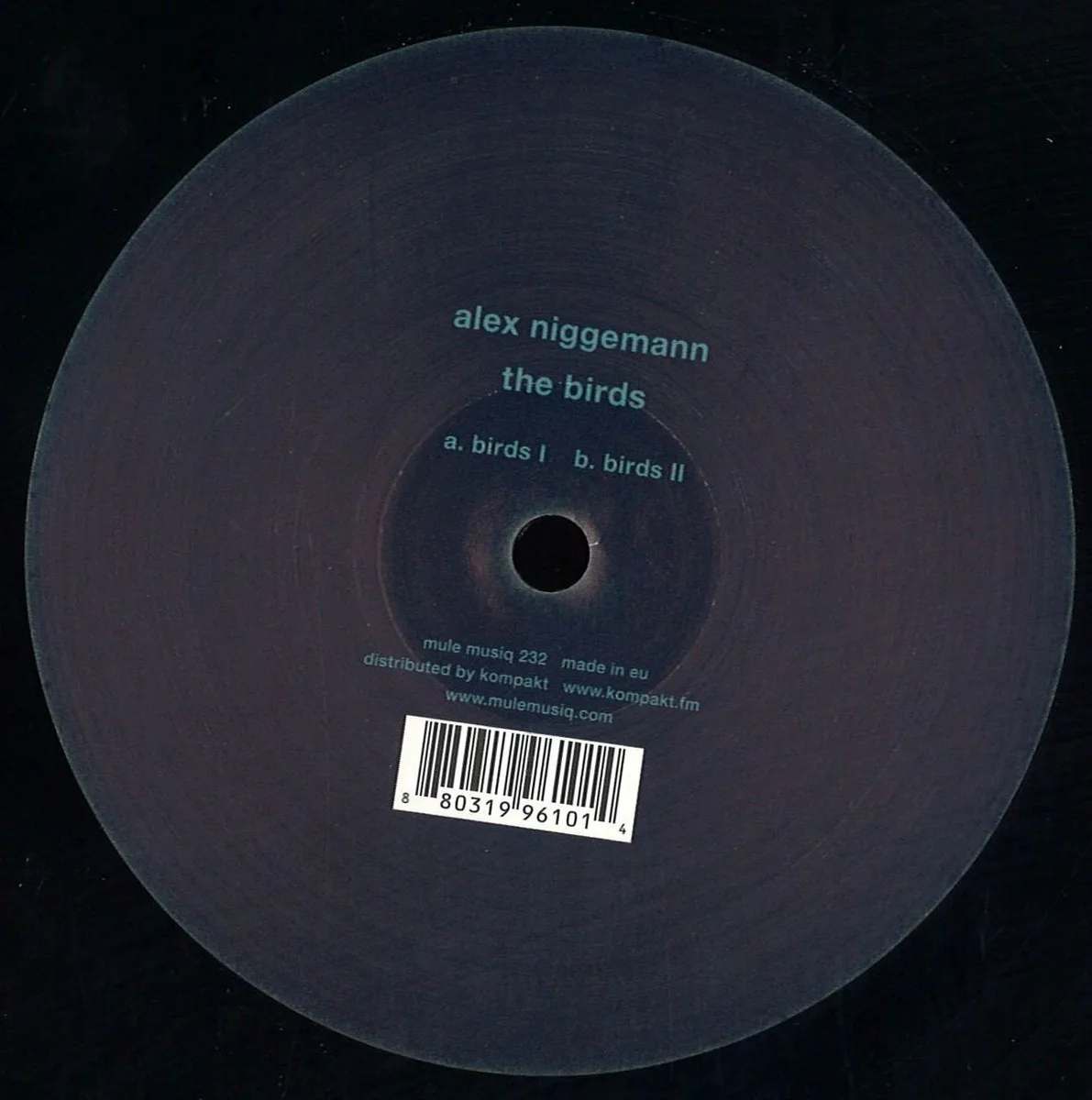 Front cover — Alex Niggemann — The Birds