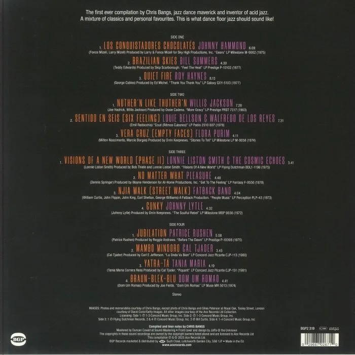 Back cover — Chris BANGS / VARIOUS — Chris Bangs Presents The Playbox