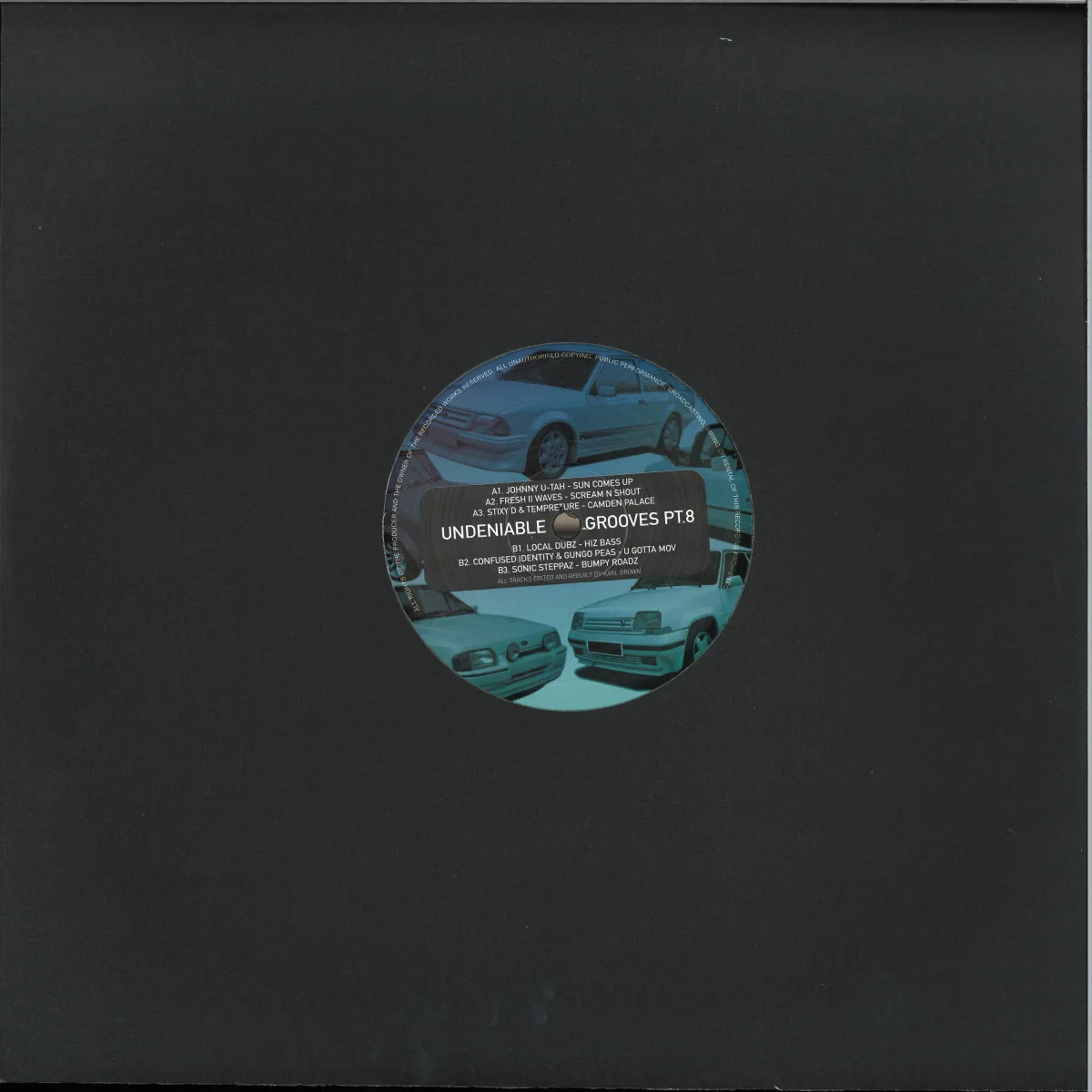 Back cover — Various — Undeniable Grooves Pt. 8