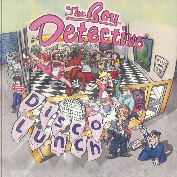 Front cover — The BOY DETECTIVE — Disco Lunch