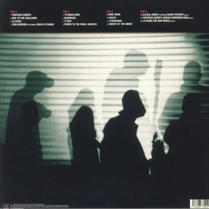 Обратная сторона обложки — ASIAN DUB FOUNDATION — Enemy Of The Enemy (Deluxe Edition)