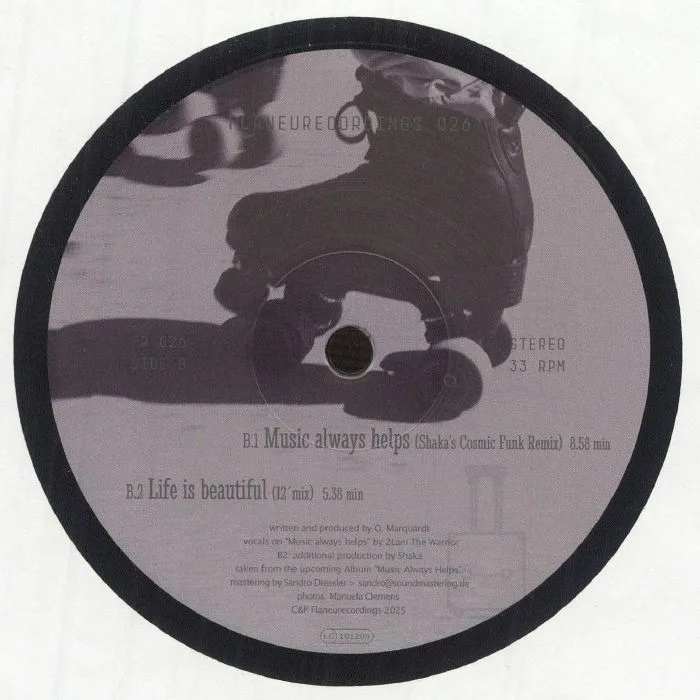Back cover — DJ JAUCHE — Music Always Helps