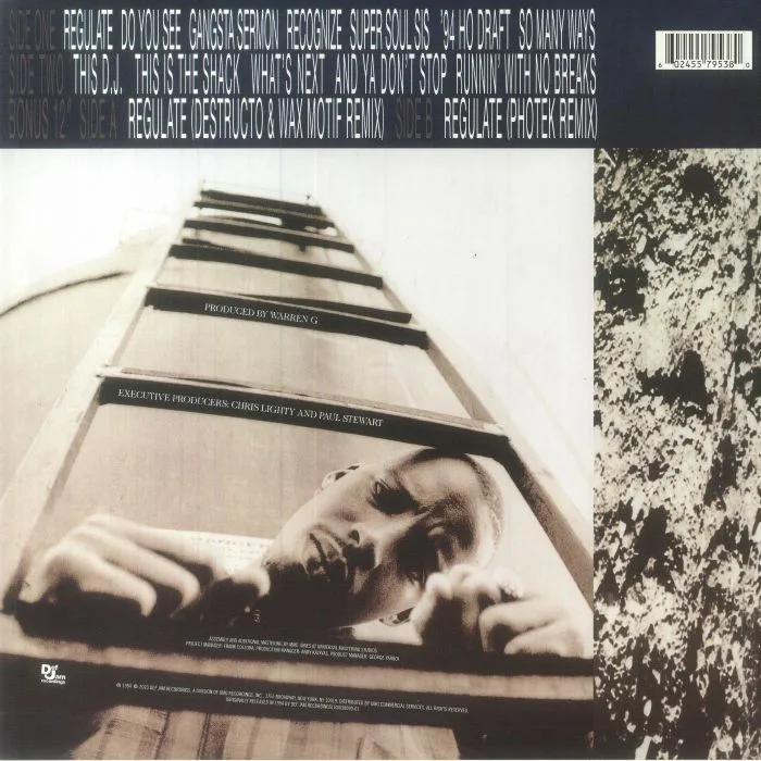 Back cover — WARREN G — Regulate G Funk Era