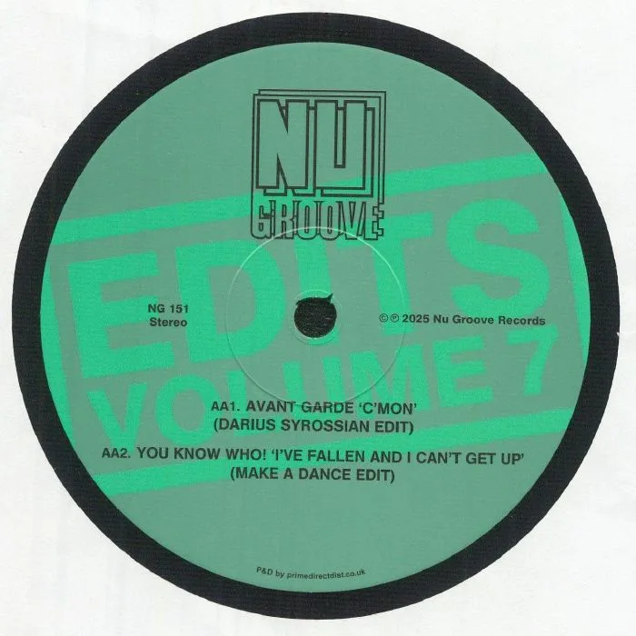 Обратная сторона обложки — Various — Nu Groove Edits, Vol. 7