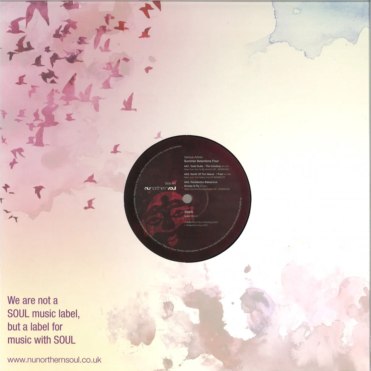 Back cover — Various — Summer Selections Four EP