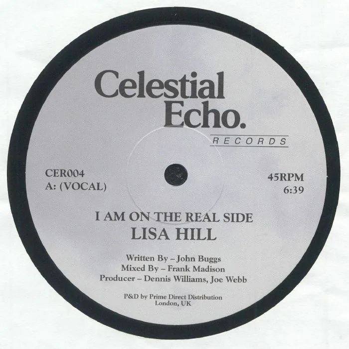 Front cover — Lisa HILL — I Am On The Real Side
