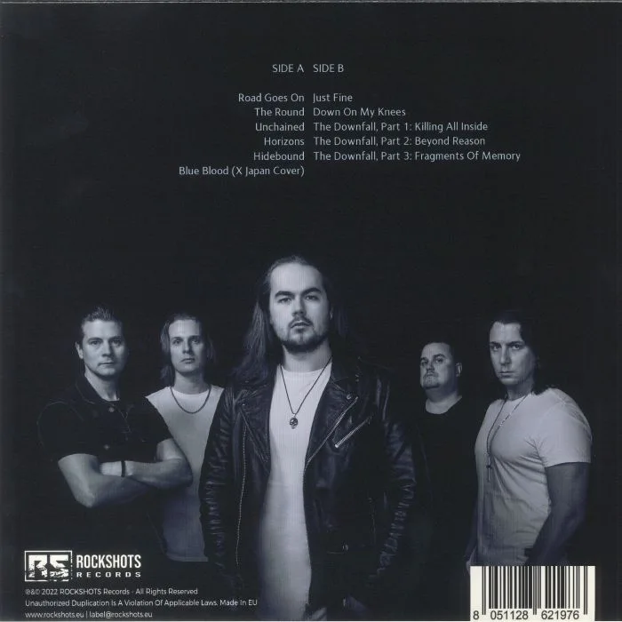 Back cover — THY ROW — Unchained