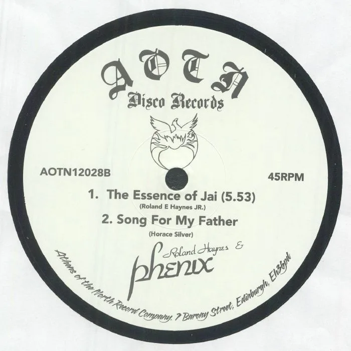 Back cover — Roland HAYNES / PHENIX — Mind Games