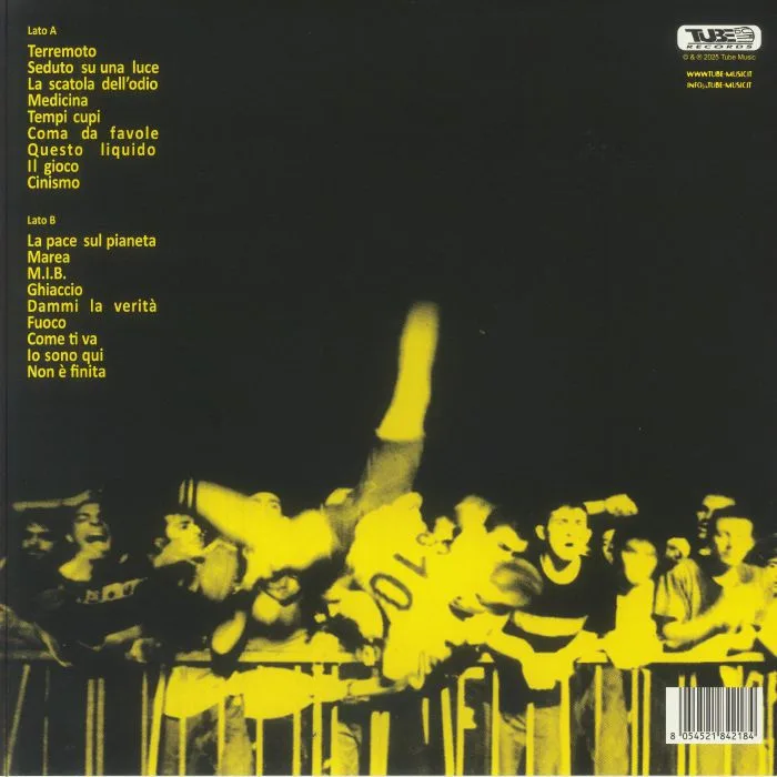 Back cover — PORNO RIVISTE — Codice A Sbarre