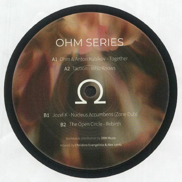 Front cover — OHM / ANTON KUBIKOV / TACTION / JOZEF K / THE OPEN CIRCLE! — Ohm Series #16