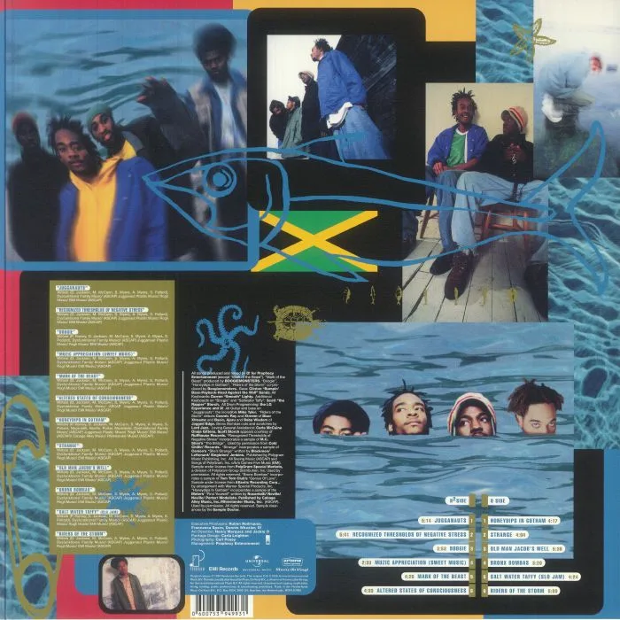 Back cover — BOOGIEMONSTERS — Riders Of The Storm: The Underwater Album (reissue)