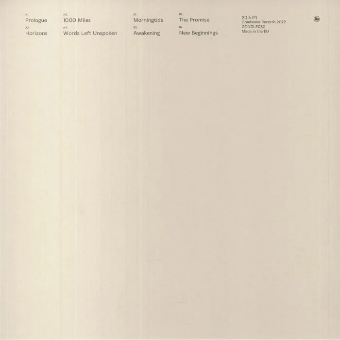 Back cover — Jasmine MYRA — Horizons (reissue)