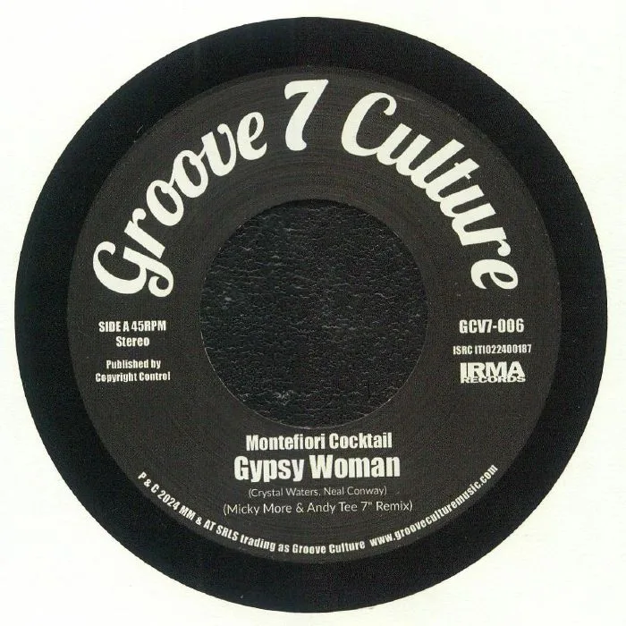 Лицевая сторона обложки — MONTEFIORI COCKTAIL / JESTOFUNK — Gypsy Woman
