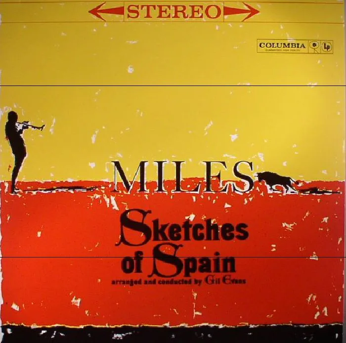 Лицевая сторона обложки — Miles DAVIS — Sketches Of Spain (reissue)