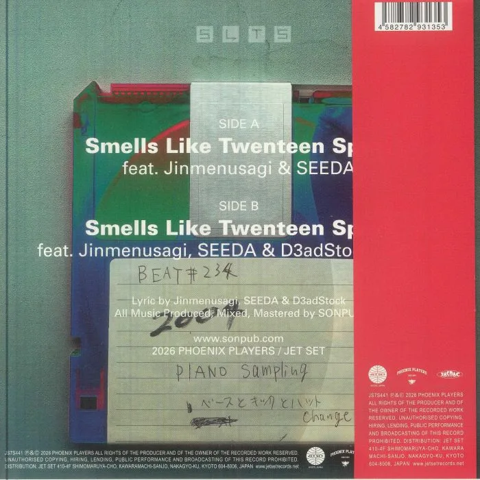 Back cover — SONPUB — Smells Like Twenteen Spirit