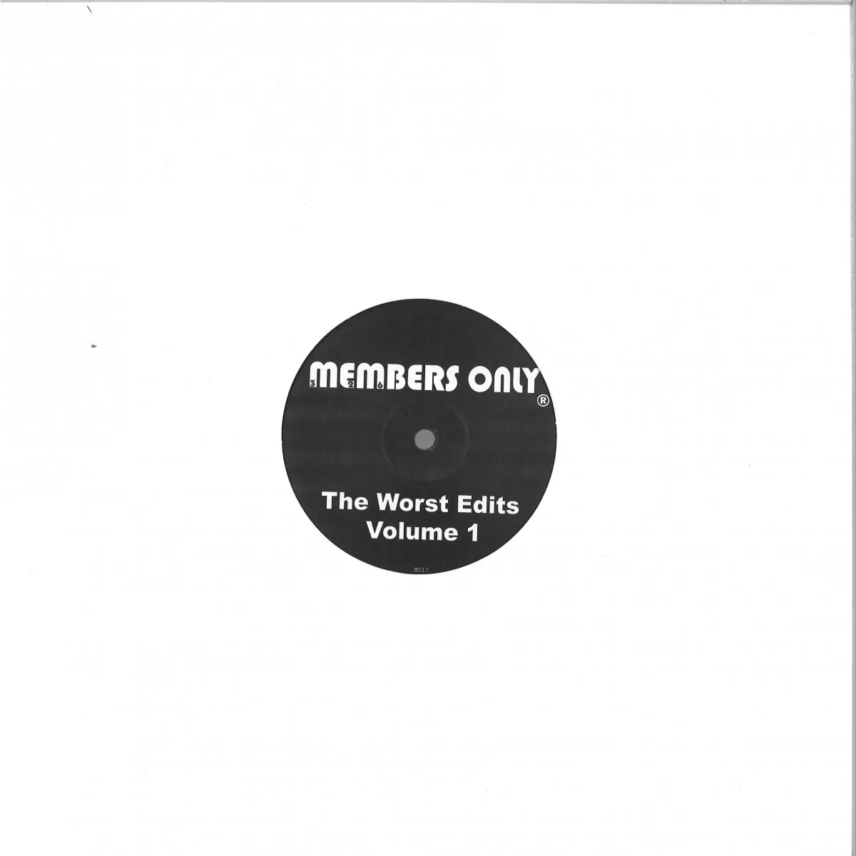 Back cover — Members Only — The Worst Edits Vol 1