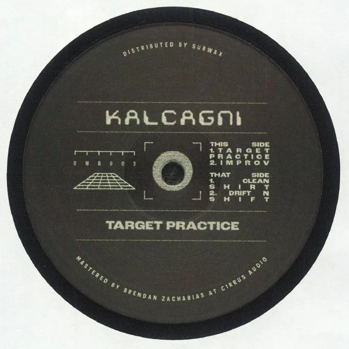 Front cover — KALCAGNI — Target Practice EP