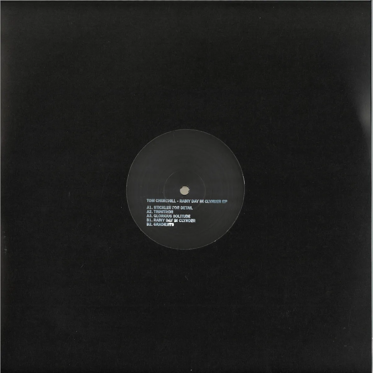 Back cover — Tom Churchill — Rainy Day in Clynder EP