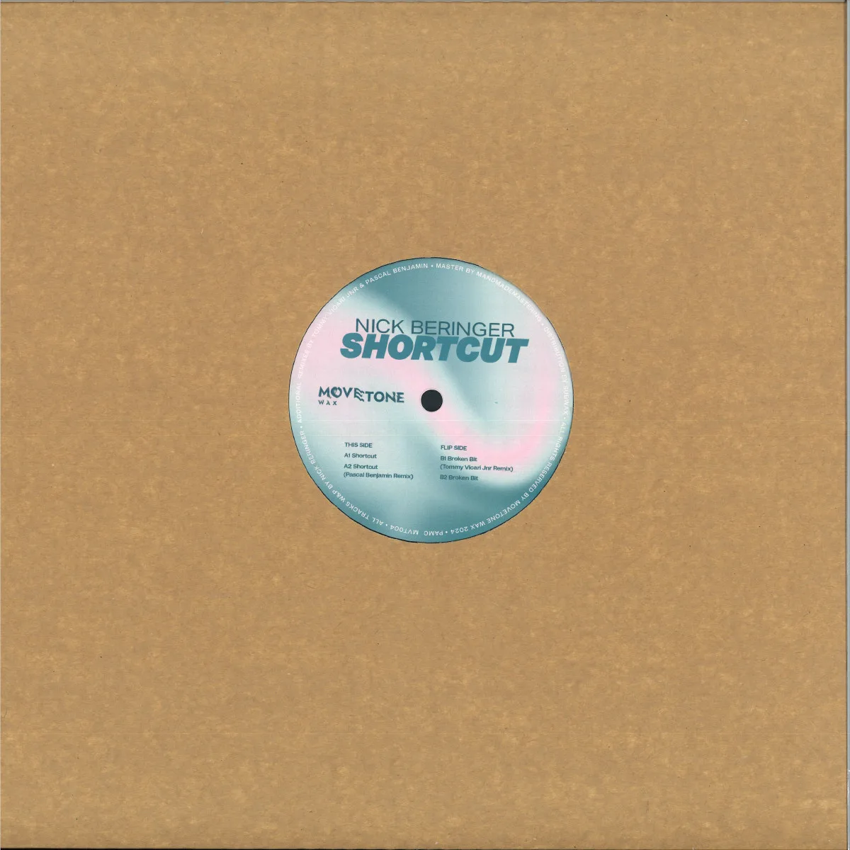 Back cover — Nick Beringer — Shortcut