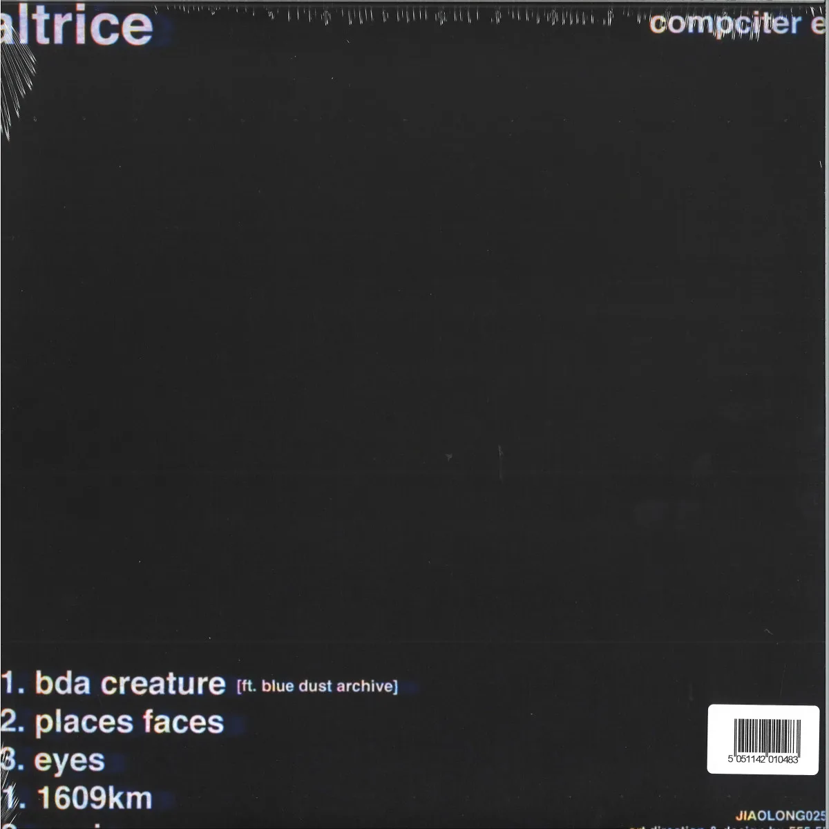 Back cover — Altrice — compciter EP