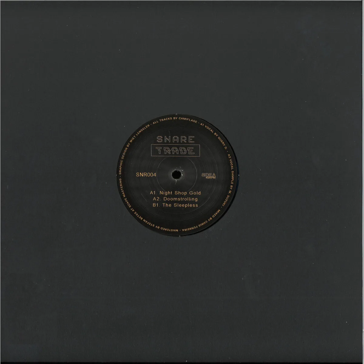 Back cover — Camiflage — SNR004