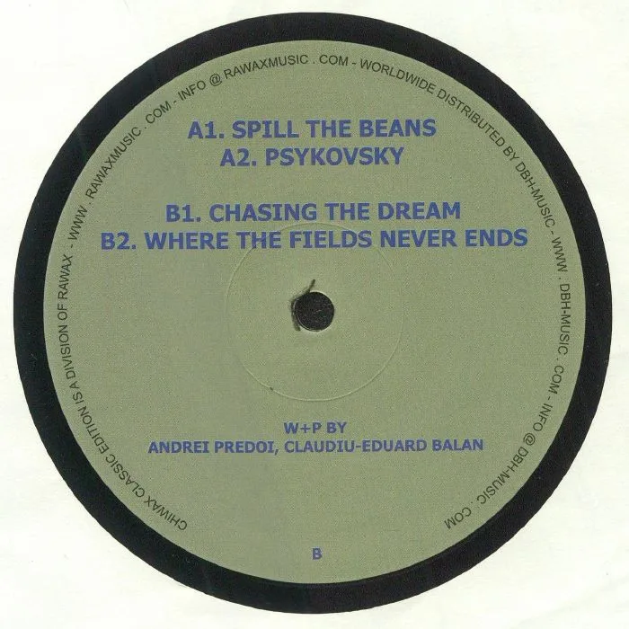 Back cover — VINYL SPEED ADJUST — All About Us EP