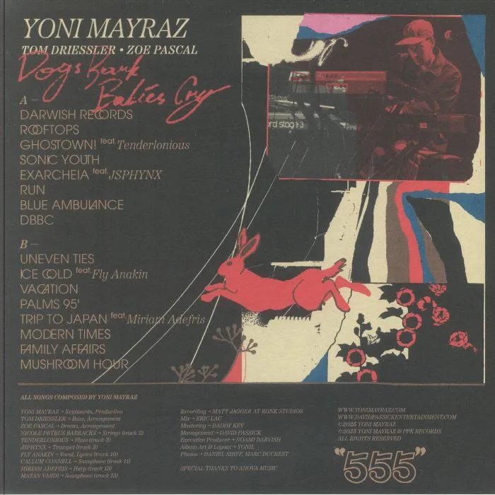 Back cover — Yoni MAYRAZ — Dogs Bark Babies Cry