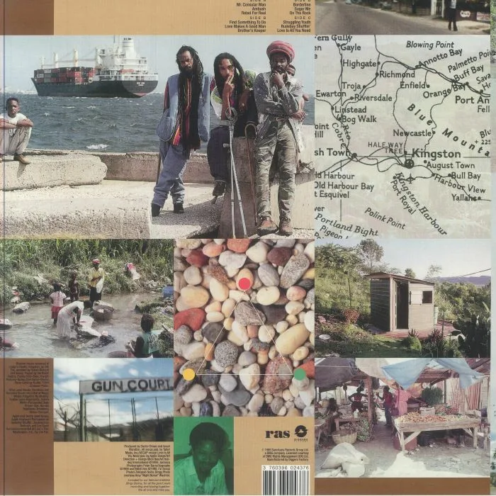 Back cover — ISRAEL VIBRATION — On The Rock (remastered)